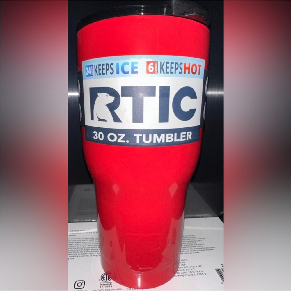 RTIC Red 30 oz. Tumbler